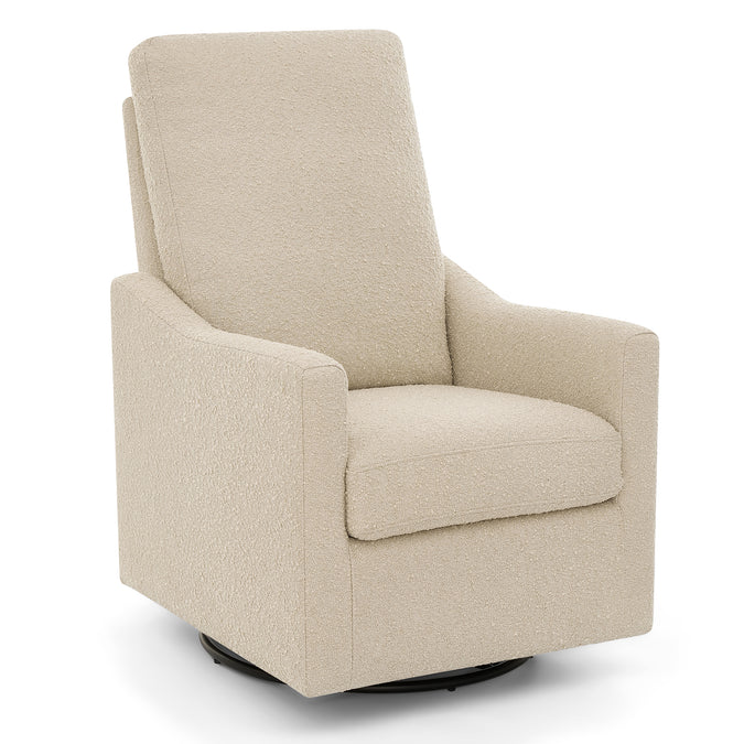DCB: Light Camel (1584) 28-Andie Boucle Nursery Glider Swivel Chair