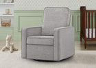 Frost Grey (1543) 1-Noah Upholstered Swivel Glider