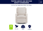 Sand (1546) 34-babyGap Harlowe Power Recliner and Swivel Glider with USB-A and Type-C Ports in Stain-Resistant Performance Fabric