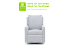Sky Blue (1582) 70-babyGap Harlowe Power Recliner and Swivel Glider with USB-A and Type-C Ports in Stain-Resistant Performance Fabric