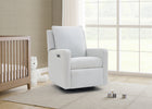 Sky Blue (1582) 25-babyGap Harlowe Power Recliner and Swivel Glider with USB-A and Type-C Ports in Stain-Resistant Performance Fabric
