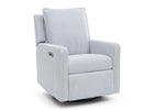 Sky Blue (1582) 28-babyGap Harlowe Power Recliner and Swivel Glider with USB-A and Type-C Ports in Stain-Resistant Performance Fabric