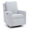 DCB: Sky Blue (1582) 31-babyGap Harlowe Power Recliner and Swivel Glider with USB-A and Type-C Ports in Stain-Resistant Performance Fabric