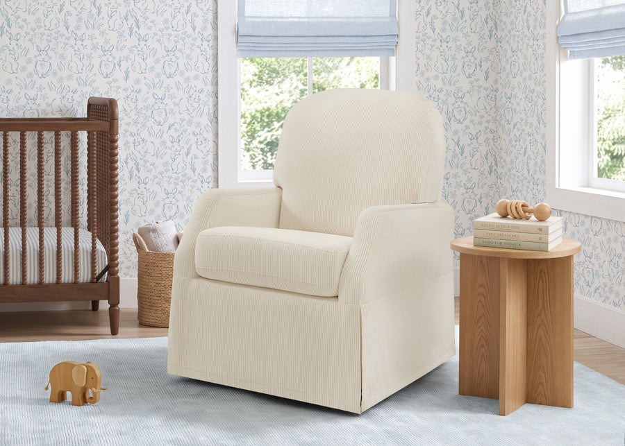Almond (1581) 1-Olivia Swivel Glider