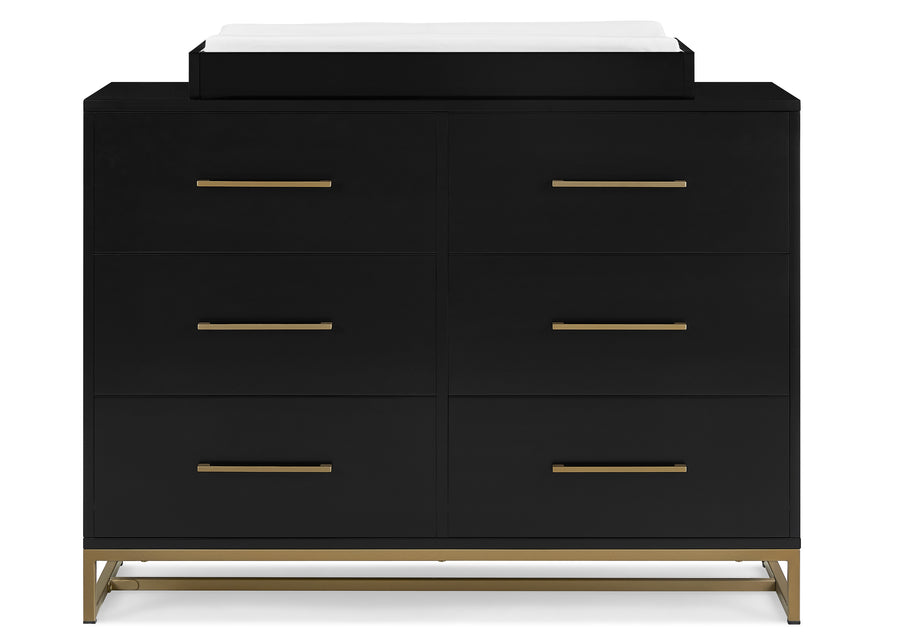 Jade 6 Drawer Dresser with Interlocking Drawers 19-Jade 6 Drawer Dresser with Interlocking Drawers