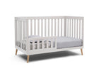 Bianca White with Natural (123) 10-Essex 4-in-1 Convertible Crib