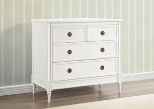 Heritage 4 Drawer Dresser with Changing Top and Interlocking Drawers | Delta Children Heritage 4 Drawer Dresser with Changing Top and Interlocking Drawers | Delta Children