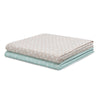 DCB: Neutral Boho (3406) 18-100% Cotton Muslin Baby Receiving Blankets - 2 Pack