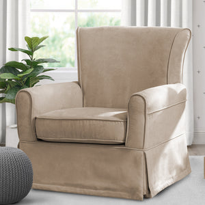 Beige (276) 38-Benbridge Upholstered Glider