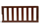 Wooden bed rail on a white background 42-Toddler Guardrail (0081)