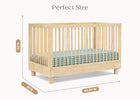 Natural Sandstone (1544) 7-Ari 4-in-1 Convertible Crib