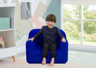 Royal Blue (1296) 34-Cozee Sherpa Chair for Kids