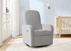 Grey (1557) 1-Teddy Nursery Swivel Recliner