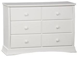 White (100) 8-Bentley 6 Drawer Dresser