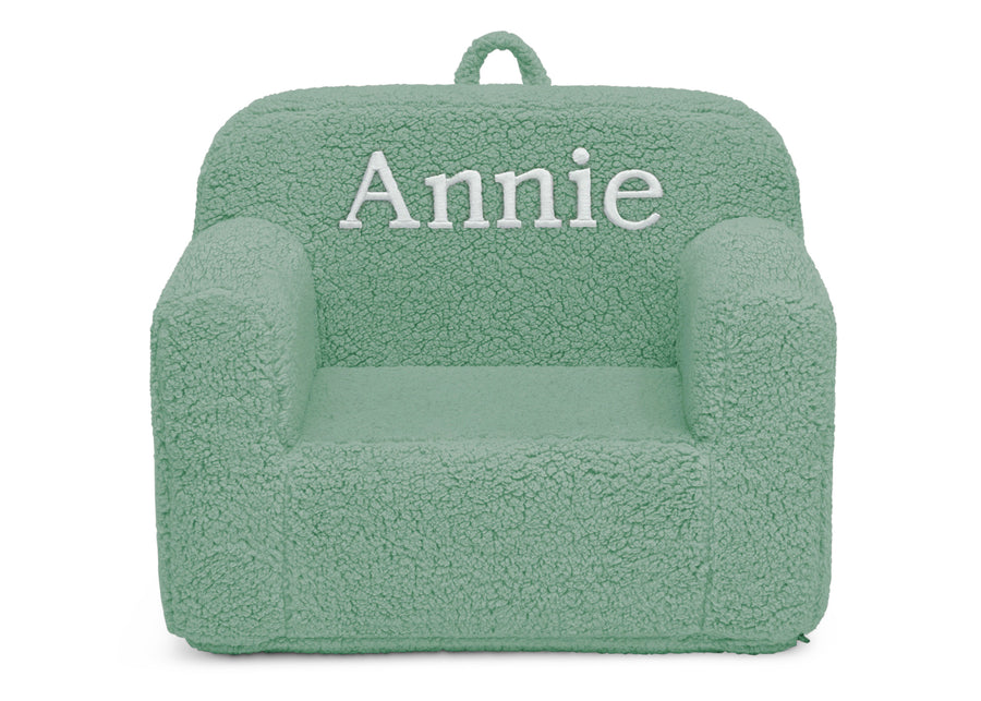Sage (1292) 7-Personalized Cozee Sherpa Chair for Kids