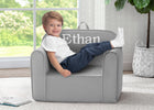 Light Grey (1353) 28-Personalized Cozee Chair for Kids