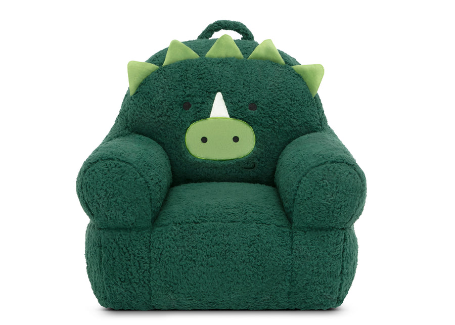 Green (1616) 3-Dinosaur Cozee Buddy Chair