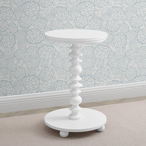 Bianca White (130) 2-Palmer End/Side Table