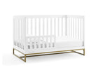 Bianca White with Melted Bronze (186) 11-Jade 4-in-1 Convertible Crib