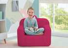 Hot Pink (1293) 24-Cozee Sherpa Chair for Kids