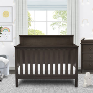 Textured Cocoa (1350) 40-Middleton 4-in-1 Convertible Baby Crib