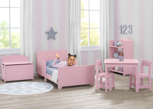 Dusty Rose Pink (692C) 0-MySize Toddler Bed