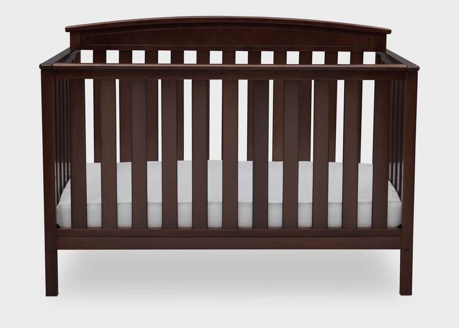 Dark Chocolate (207) 2-Gateway 4-in-1 Convertible Crib