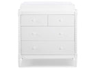 Saint 4 Drawer Dresser with Changing Top and Interlocking Drawers 30-Saint 4 Drawer Dresser with Changing Top and Interlocking Drawers