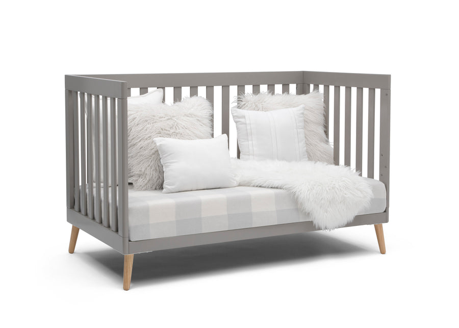 Grey with Natural (1359) 30-Essex 4-in-1 Convertible Crib