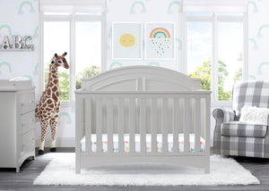 Moonstruck Grey (1351) 2-Perry 6-in-1 Convertible Crib