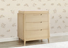 Natural Sandstone (1544) 7-Noah 3 Drawer Dresser with Changing Top and Interlocking Drawers