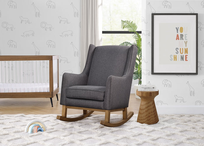 Hanover Rocking ChairCharcoal with Acorn (1451)