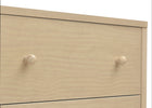 Natural Sandstone (1544) 12-William 3 Drawer Dresser with Changing Top and Interlocking Drawers