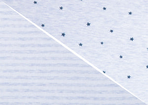 Blue Stars & Stripes (2242) 2-babyGap Blue Stars & Stripes 100% Organic Cotton Crib Sheets - 2 Pack