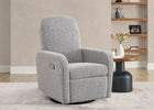 Grey (1557) 2-Teddy Nursery Swivel Recliner