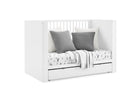 Bianca White (130) 14-Cassie 4-in-1 Convertible Crib with Underdrawer