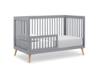 Grey with Natural (1359) 44-Jordan 4-in-1 Convertible Crib