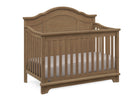 Aged Oak (845) 40-Asher 6-in-1 Convertible Crib