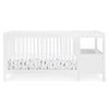 DCB: Bianca White (130) 22-Zoe 5-in-1 Convertible Crib and Changer