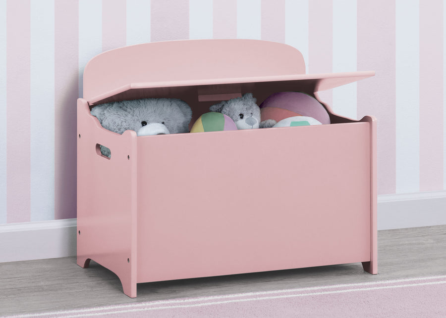 Dusty Rose Pink (692C) 46-MySize Deluxe Toy Box