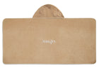 Tan Dog (1239) 6-Personalized Kids Hooded Bath Towel with Pockets
