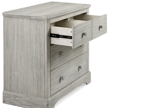 Rustic Mist (1373) 18-Paloma 4 Drawer Dresser with Changing Top and Interlocking Drawers