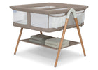 Tan (2470) 8-Bondi Beechwood Twin Bassinet
