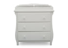 dzemfrkoj45mjpjkmfkd 12-Lancaster 3 Drawer Dresser with Changing Top and Interlocking Drawers