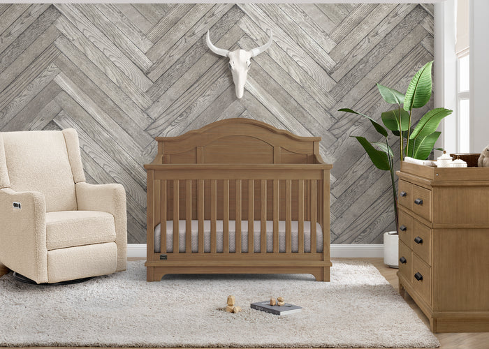 Asher 6-in-1 Convertible CribAged Oak (845)