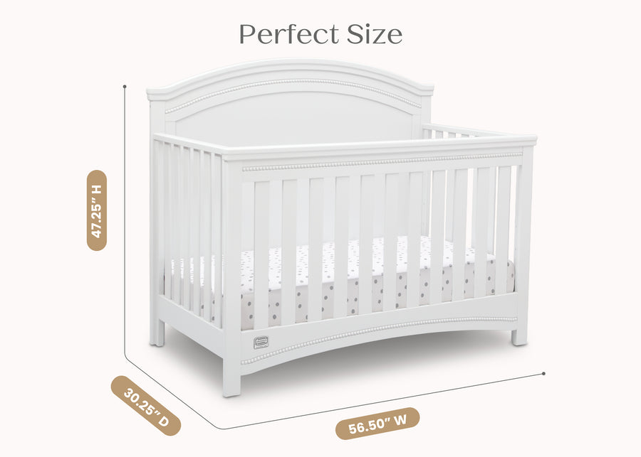 Bianca White (130) 7-Emma Crib 'N' More