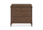 Saint 4 Drawer Dresser with Changing Top and Interlocking Drawers 11-Saint 4 Drawer Dresser with Changing Top and Interlocking Drawers