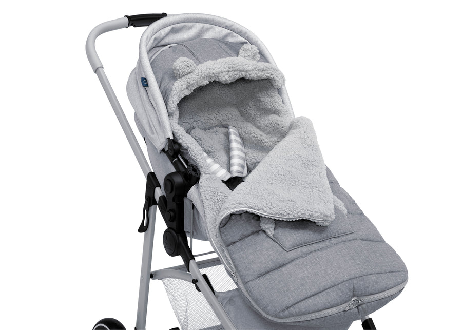 Grey (2433) 33-babyGap Toddler Stroller Footmuff