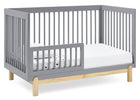 Grey with Natural (1359) 4-Poppy 4-in-1 Convertible Crib