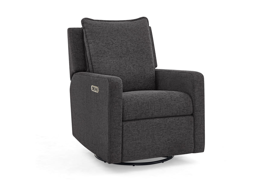 DCB: Charcoal (1548) 22-babyGap Harlowe Power Recliner with USB-A and Type-C Ports in Stain-Resistant Performance Fabric